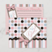 C'est une fille ! Carte conseil (Devant / Derrière)
