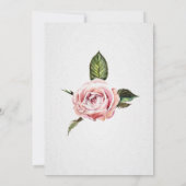 C'est une fille - Invitation Baby shower de Tea Pa (Dos)