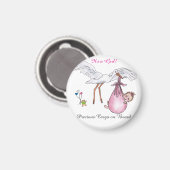 C'est une fille ! Magnet (Recto/Verso)