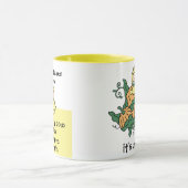 C'est une fille - Mug Souvenir d'Automne (Centre)