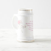 C'est une fille Notre petite perle précieuse Mug (Devant gauche)