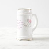C'est une fille Notre petite perle précieuse Mug (Devant droit)