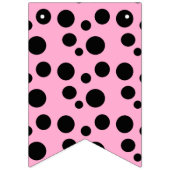 C'est une fille, rose Ladybug Baby shower bannière (Troisième drapeau)