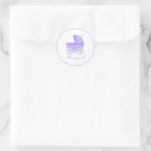 C'est une fille Stickers (Sac)