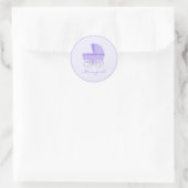 C'est une fille Stickers (Sac)