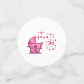C'est une fille Table Confetti (Petit recto)