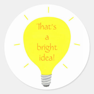 C'est une idée brillante, des autocollants de l'a