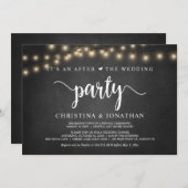 C'est une invitation à la fête après le mariage, F (Devant / Derrière)