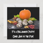 C'est une invitation à la fête d'Halloween (Devant)