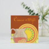 C'est une invitation à la fête du Cinco de Mayo (Debout devant)