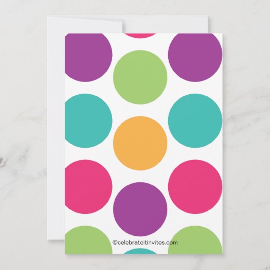 C'est une invitation à la Flip Flop Pool d'été (Dos)