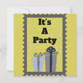 C'est une invitation à une fête (Devant)