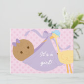 C'est une Invitation Baby shower (Debout devant)