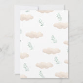 C'est une invitation Baby shower de vêtements pour (Dos)