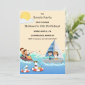 C'est une invitation d'Anniversaires de enfants de (Debout devant)