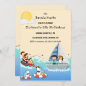 C'est une invitation d'Anniversaires de enfants de (Devant / Derrière)