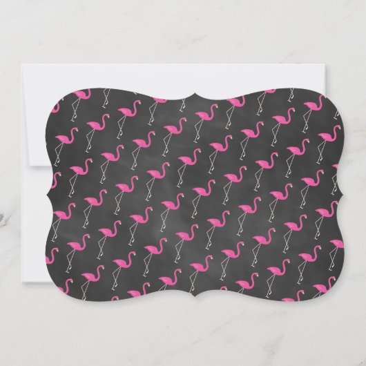 C'est une invitation de Baby shower de fille - Cha (Dos)