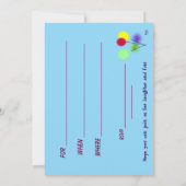 C'est une invitation de fête (Dos)