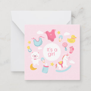 C'est une invitation fille/Baby shower