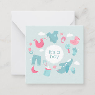C'est une invitation garçon/Baby shower