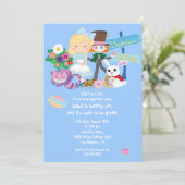 C'est une invitation pour un anniversaire de Wonde (Debout devant)