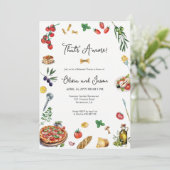 C'est une invitation pour un dîner de répétition i (Debout devant)