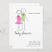 C'est une invitation pour une petite fille, une do (Devant / Derrière)