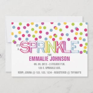 C'EST UNE INVITATION SPRINKLE
