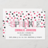 C'EST UNE INVITATION SPRINKLE (Devant / Derrière)