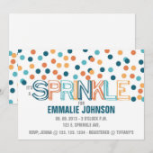 C'EST UNE INVITATION SPRINKLE (Devant / Derrière)