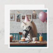 C'est une journée magique ! Invitation à l'anniver (Devant / Derrière)