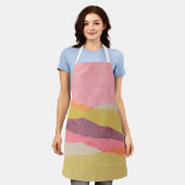 C'est une journée merveilleuse. Tablier imprimé su (Porté)