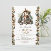 C'est une joyeuse petite invitation de Noël (Debout devant)