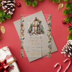 C'est une joyeuse petite invitation de Noël
