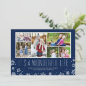 C'est une merveilleuse carte de vacances multi-pho (Debout devant)