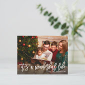 C'est une merveilleuse carte postale de Noël (Debout devant)