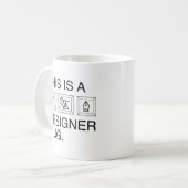 C'Est Une Mug De Concepteur (Devant gauche)
