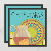 C'est une partie de Tapas ! Invitation heureuse de (Devant / Derrière)