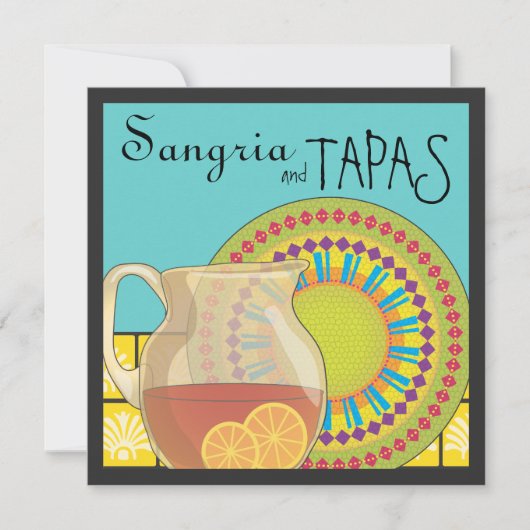 C'est une partie de Tapas ! Invitation heureuse de (Devant)