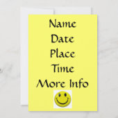 C'est une partie ! Invitation (Dos)