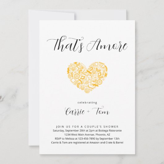 C'est une plus grande invitation (Devant)