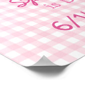 C'est une Poster de Faire-part pour bébé, Ultrasou (Coin)