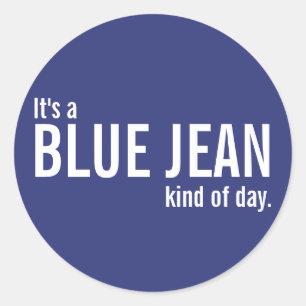C'est une sorte de Stickers Décontractés bleus de