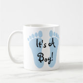 C'est une tasse de café de garçon (Gauche)