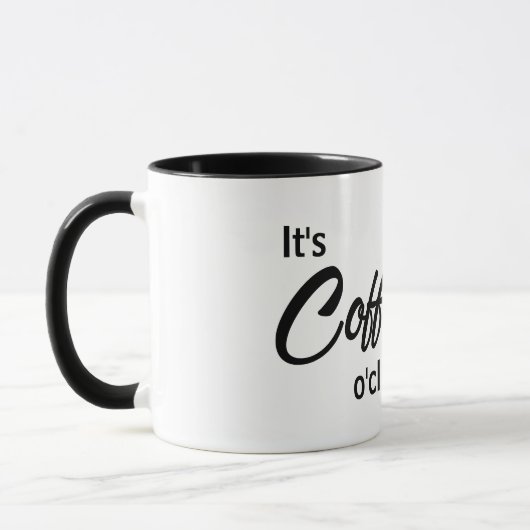 C'est une tasse de café du soir (Gauche)