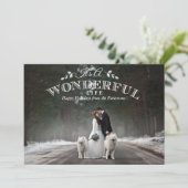 C'est une vie merveilleuse | Carte photo de vacanc (Debout devant)