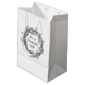 C'est une vie merveilleuse - sac de cadeau de Noël (Dos Angle)