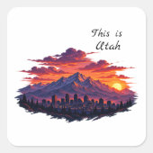 C'est Utah Autocollants (Devant)