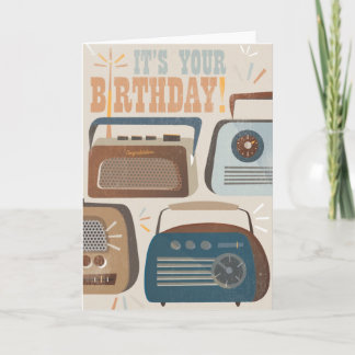 C'est votre anniversaire ! Carte pliée