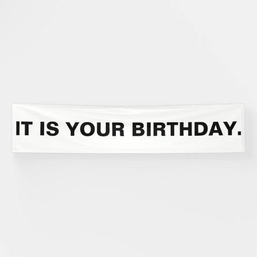 C'Est Votre Bannière Anniversaire (Horizontal)